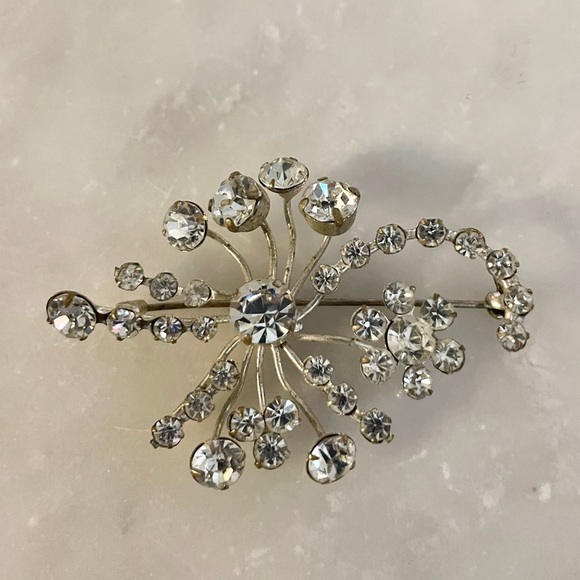 Vintage Signed Austria Brooch
